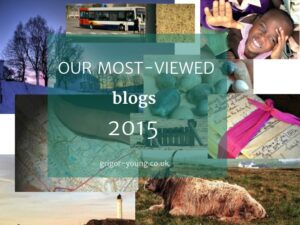 Collage of Images Featured in Grigor & Young Blog Articles 2015