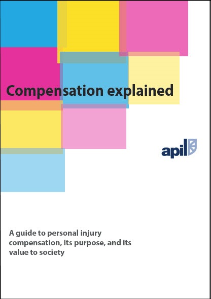 Cover Page Art on APIL's "Compensation Explained" eBooklet