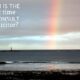 Rainbow viewed from West Beach, Lossiemouth, Moray