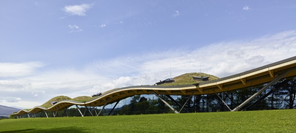 The new Macallan distillery, Easter Elchies, Craigellachie, Moray