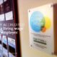 Living Wage Accreditation Plaque at Grigor & Young LLP's Elgin premises