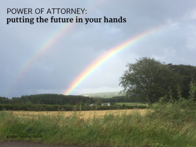 Double rainbow near Inchberry, Moray, August 2019