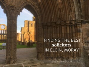 Elgin Cathedral, Moray