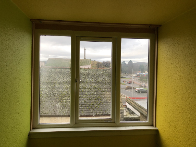 Ladyhill-Elgin-Moray-from-North-Street-Attic-in-Yellow-and-Green