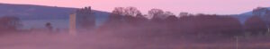 Spynie-Palace-Pink-Mist-Sunrise-Moray